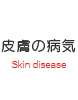 皮膚の病気
Skin disease
